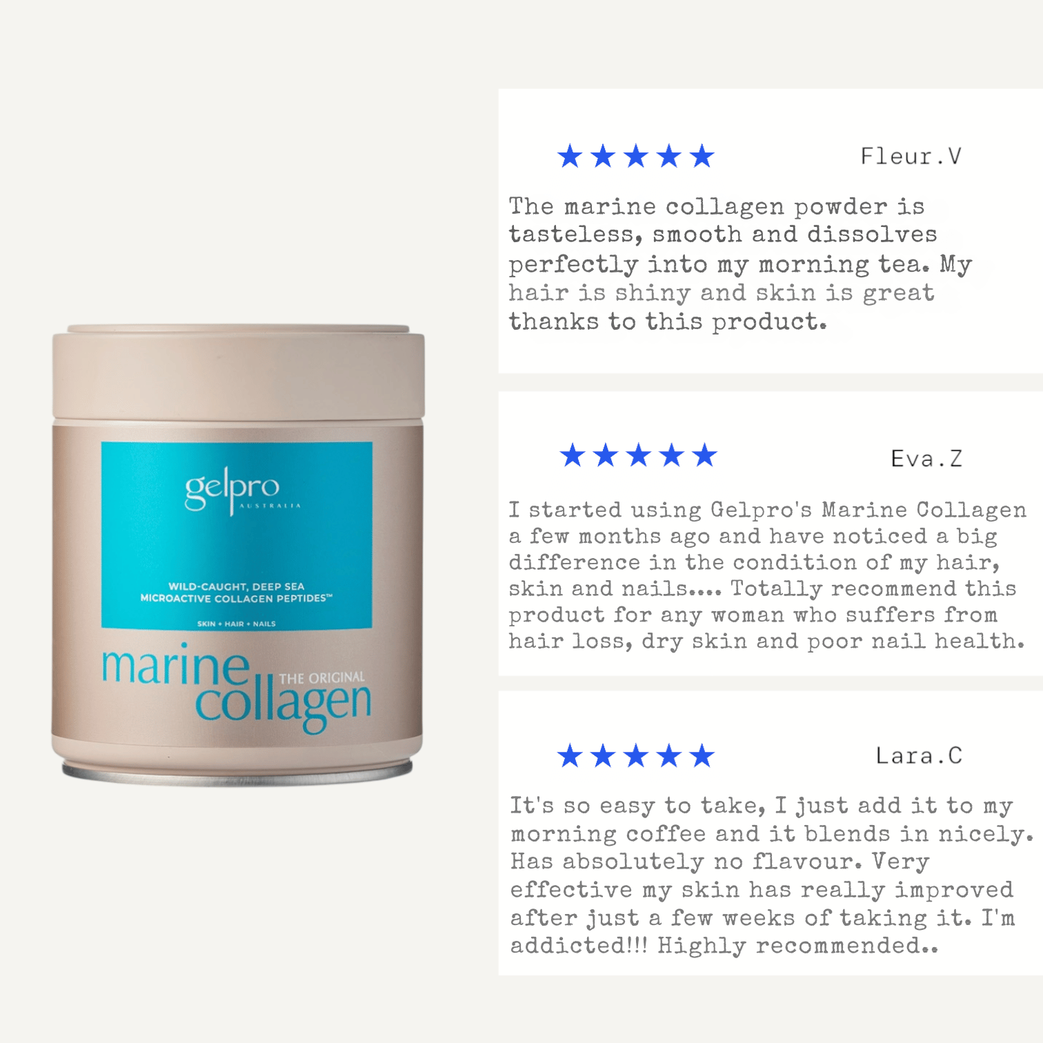 Original Marine Collagen | Unflavoured Collagen Powder | 150g