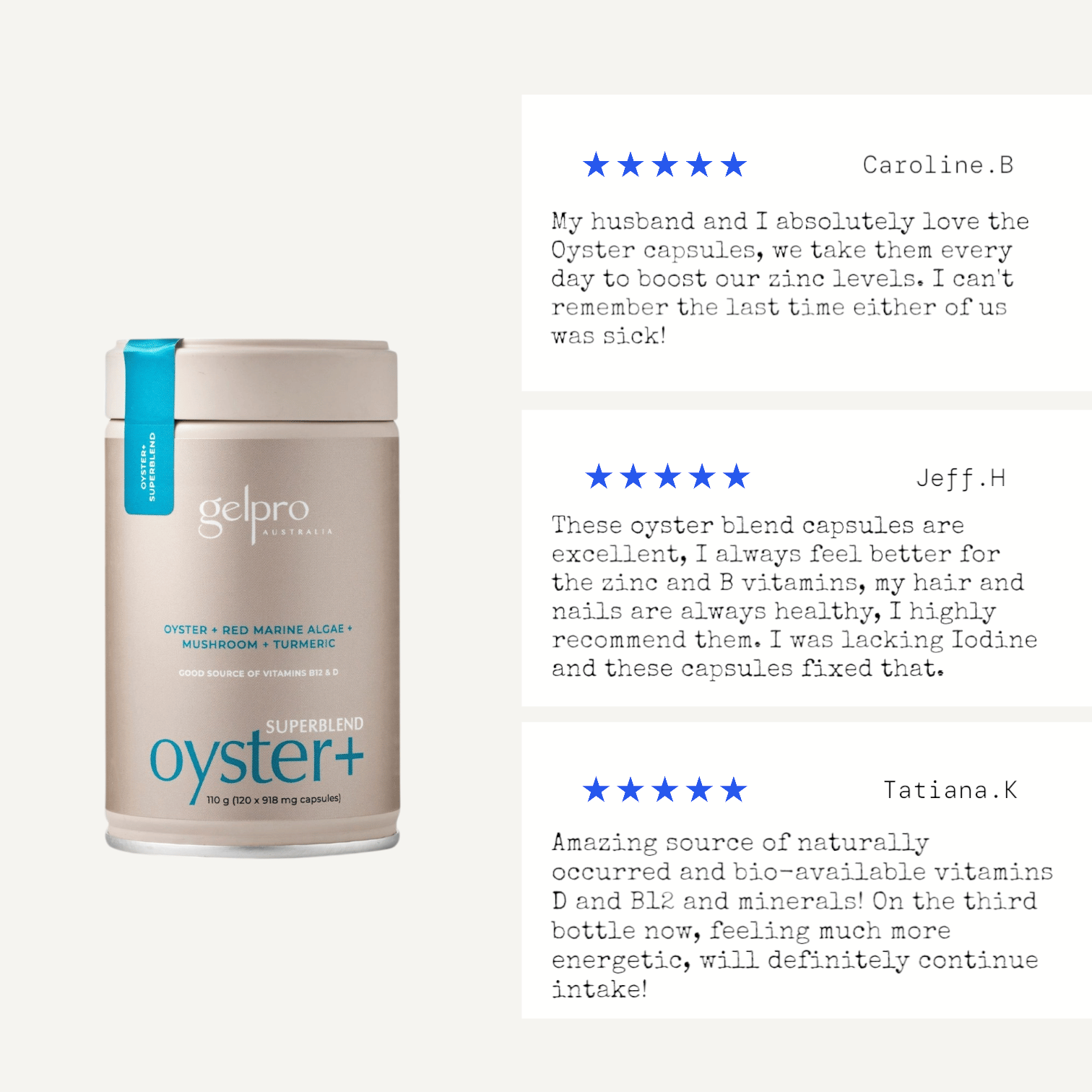 Oyster+ Superblend | 90 capsules