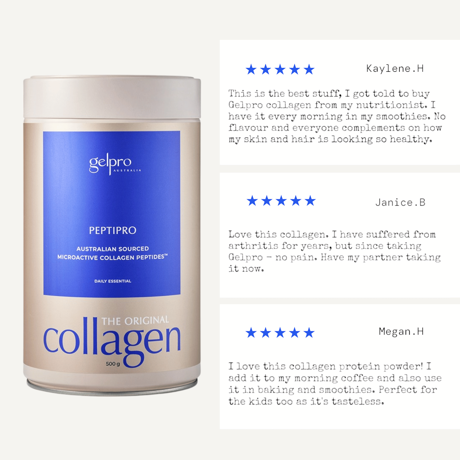 Original Hydrolysed Collagen Powder | Peptipro | 500g